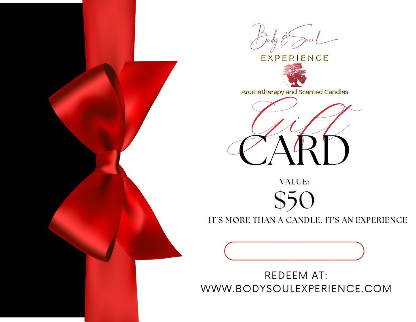 Body and Soul Experience Gift Card - Body and Soul Experience