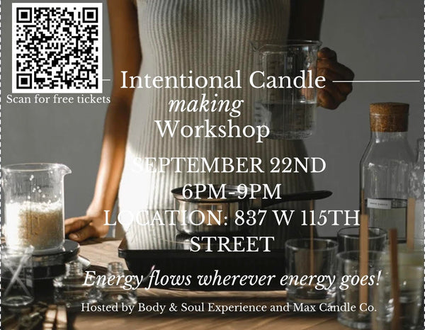 Intentional Candle Making Workshop