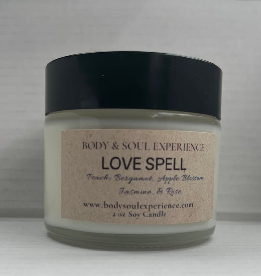 2 oz Intention Candle- Love Spell